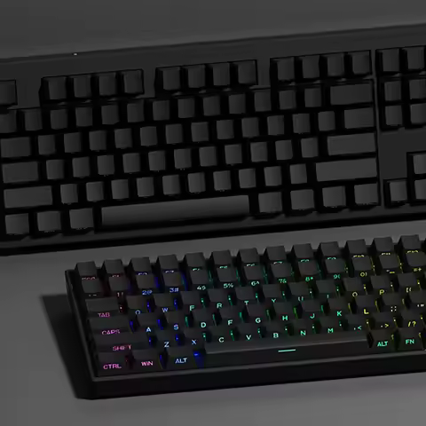 Black Side Print OEM Profile Minimalist Style PBT Keycaps Double Shot Shine Through Custom Key caps for MX Switch Gamer Keyboard