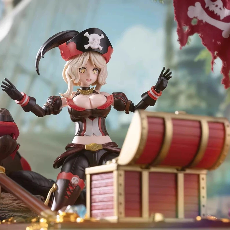 الحدود نموذج الملكة آن القراصنة عمل الشكل Ba-003 الجمعية أنثى نموذج أطقم تحصيل هدية عيد ميلاد سطح المكتب حلية