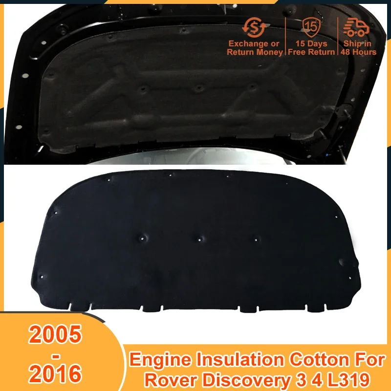 

2005-2016 Insulation Cotton Pad for Land Rover Discovery 3 4 L319 2005 2006 2008 2009 2010 2012 2013 2014 2015 2016 Accessories