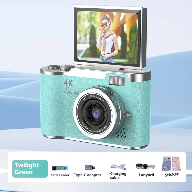 Lk007 New Flip Digital Camera Campus Selfie Entry-Level Machine