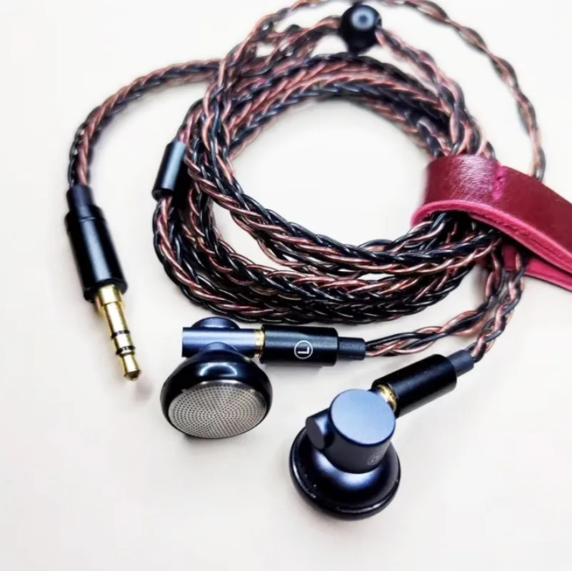 New 10,000 Dollar Sound 13.6mm Super Dual Dynamic Coil Piezoelectric Ceramic Graphene Diaphragm Dual Cavity DIY Headphones MMCX