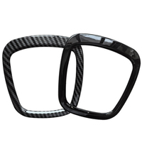 Carbon Fiber Car Steering Wheel Ring Trim Sticker Cover Auto Decoration Accessories For Audi A4 B6 B7 B8 A6 C6 A5 Q7 Q5 A3 8P S3