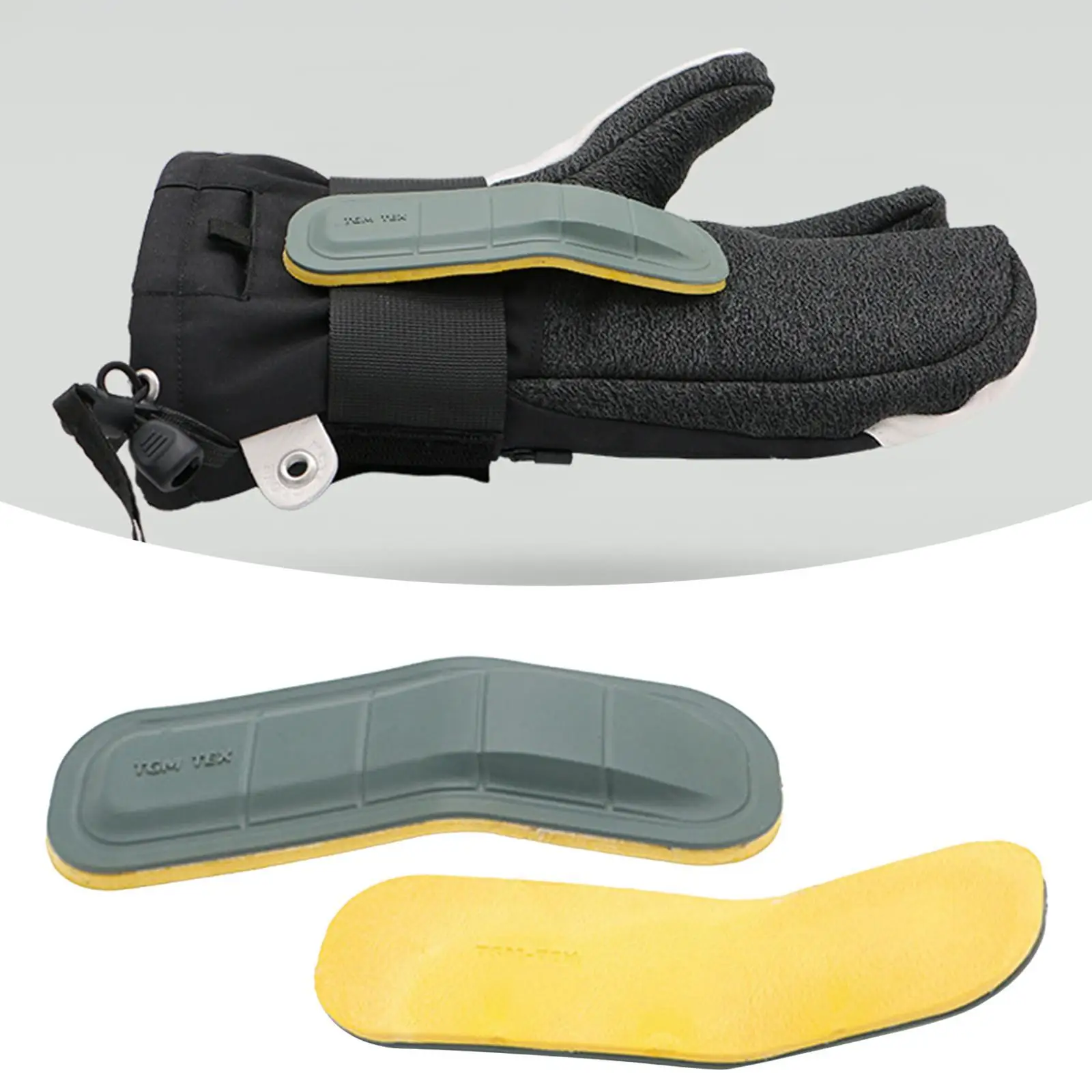 

2 Pieces Wrist Guards Skateboarding Under Glove Ski Shield for Skating