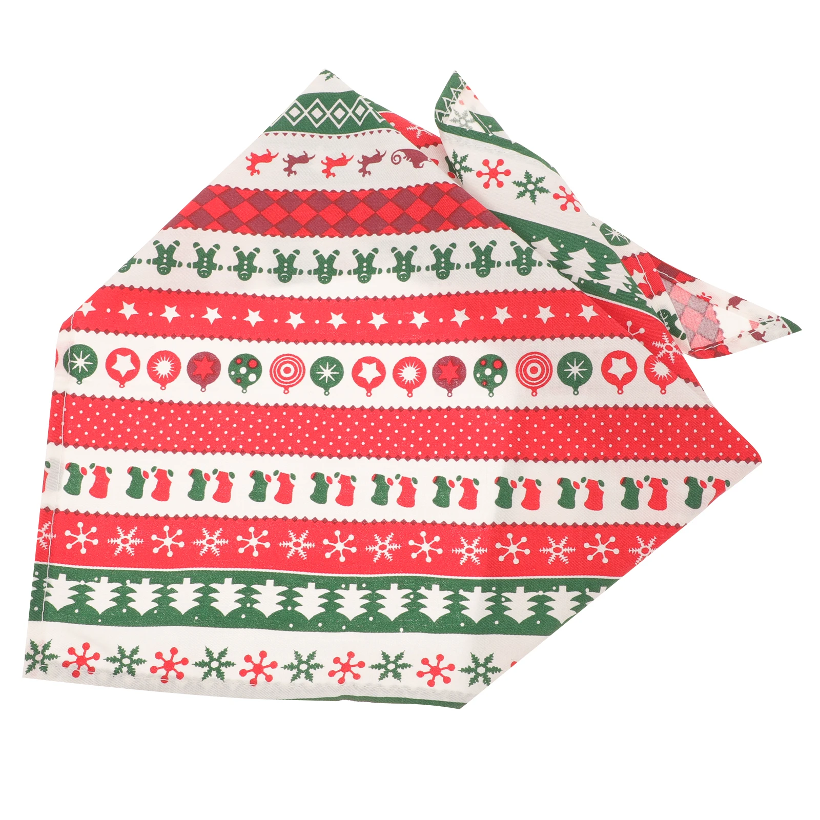 

Christmas Pet Bandana Large Triangular Puppy Bandana Adjustable Dog Bib Dog Scarf Party Accessory Pet Costume Cat Bandanas