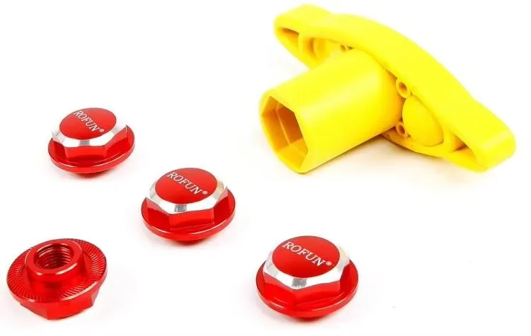 

Aluminum Alloy Wheel Lock Nuts Fits For 1/5 Traxxas X-MAXX