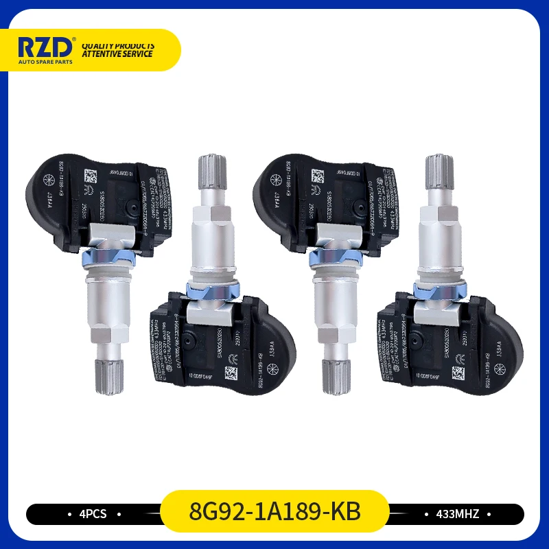 

8G92-1A189-KB Tire Pressure Monitor System For 2007-2015 Ford Mondeo IV (BA7) Saloon 1.6 1.8 2.0 433MHz TPMS Sensor 8G921A189KB