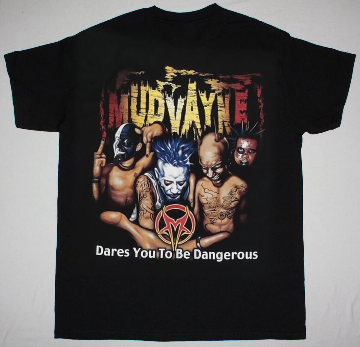 Mudvayne Shirt - Dares You To Be Dangerous Black All Size Shirt AH1273