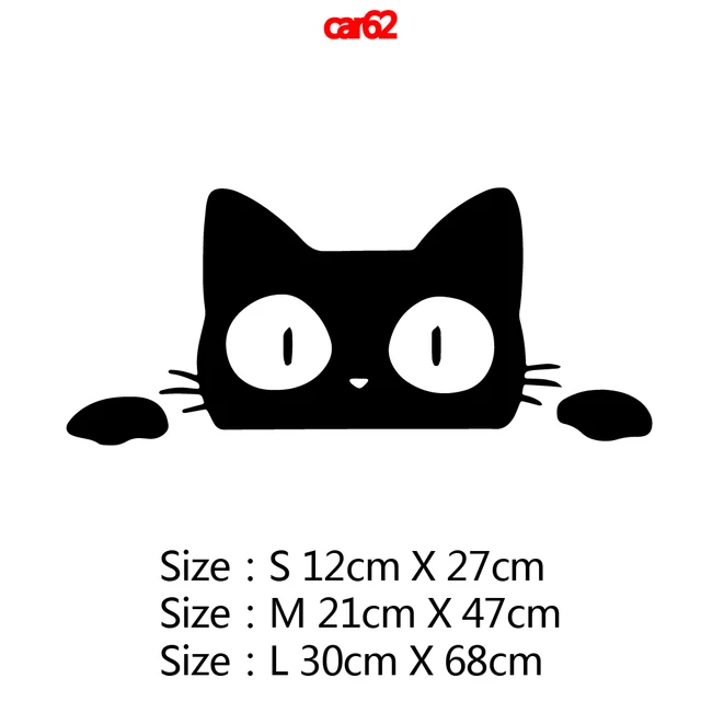 Giochi Per Gatti Adesivo Vinile Decalcomania Gatto Grasso Carino - Per Auto, Finestre, Pareti, Marca Oracal, Fatto In USA Adesivo Vinile Gatto Grasso - Foto 2