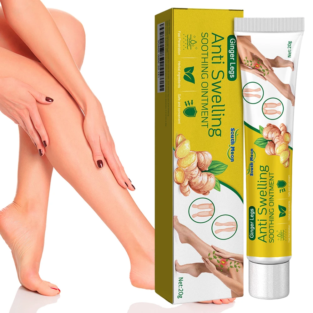 Gingerlegs Anti Swelling Ointment Gentle Warming Soothing Daily Care Cream Post-exercise Muscle Recovery