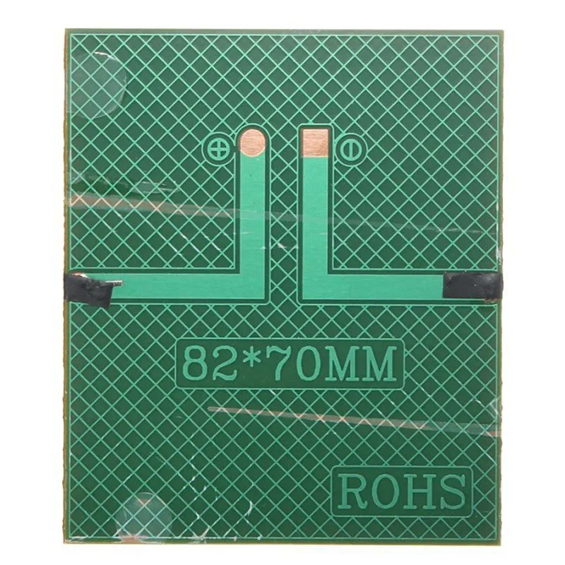 10 Stück 0,6 W kleines Solarpanel 2 V Epoxidharz-Poly-Mini-Solarzellen für DIY Solar-LED-Leuchten Spielzeug Fahrrad Drohne Batterie Projekt 82 * 70 mm – Detail 3