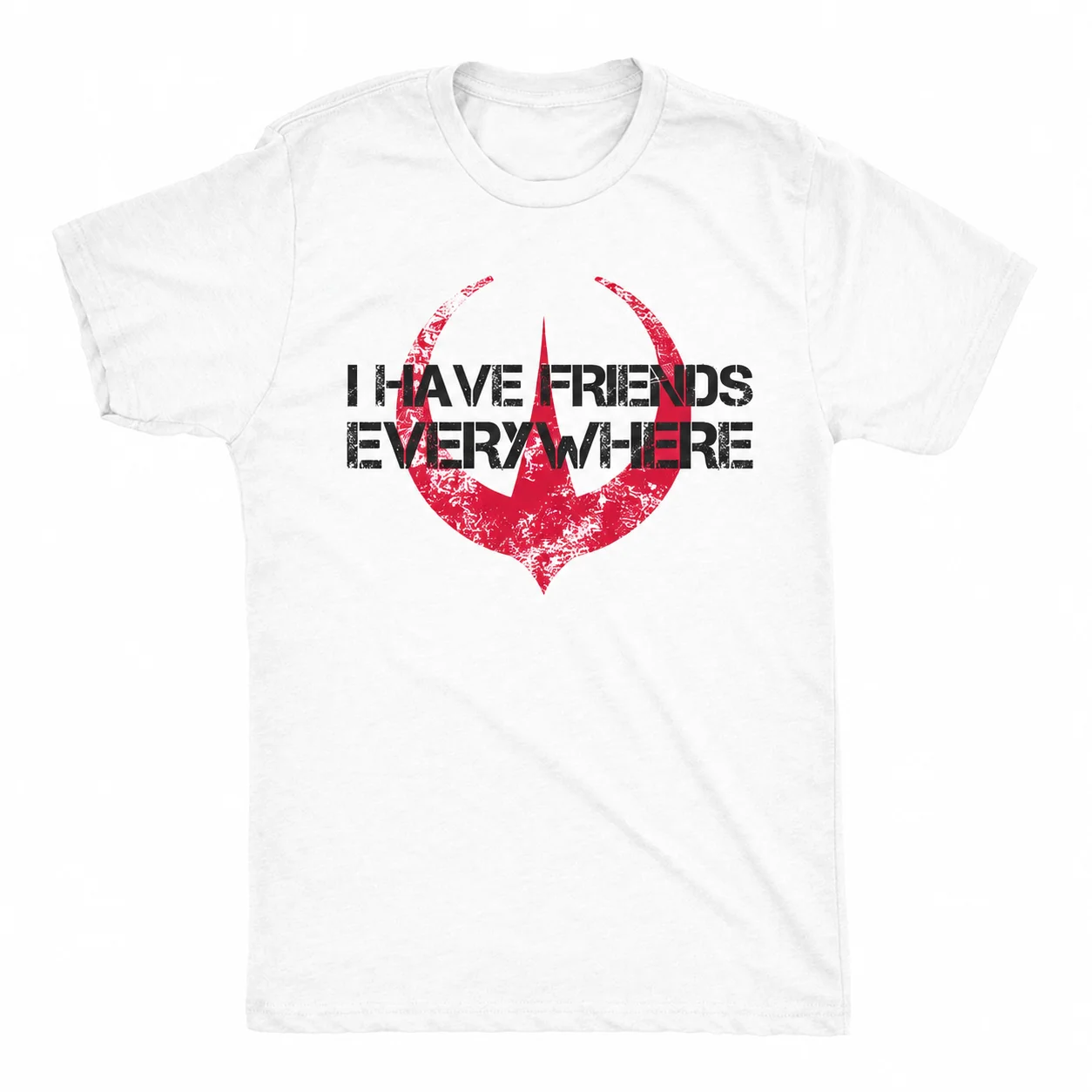 I Have Friends Everywhere Unisex Tee Andor Inspired Short Sleeve T-Shirt Graphic Tee Gift for Friends Minimalist Men's Tee