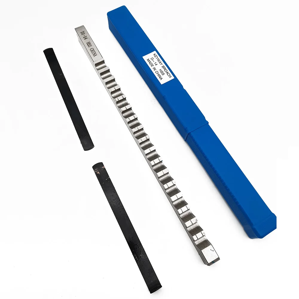 Imagem -03 - Brocha de Chaveta tipo Push 14 mm d1 Tamanho Métrico Ferramentas de Brocha com Calços para Roteador Cnc Metalurgia