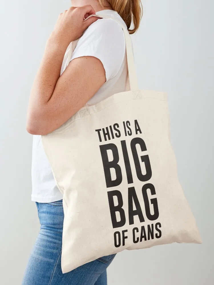 

Bag of cans Tote Bag Reusable bags cute tote bag Canvas shopping cart bags
