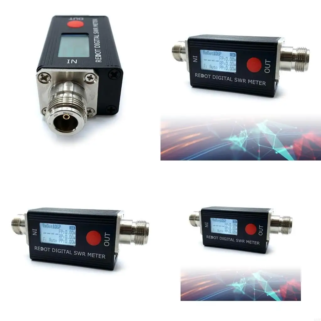 

462E Upgraded RD106P Digital SWR Meter SWR&Power Meter 120W VHF UHF80-999MHz Standing-Waves Ratio 1.00-99.9