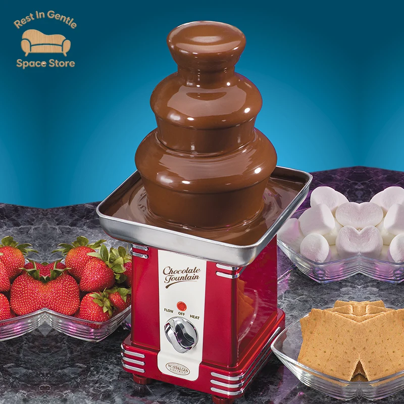 American party chocolate fountain machine commercial household waterfall machine DY blender melting tower children DIY