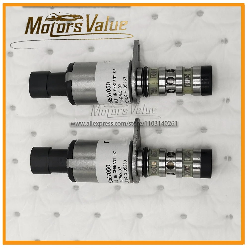2PCS,Engine Variable Timing Camshaft Control Solenoid Valve,55567050,For Chevrolet Cruze Sonic Epica Opel Astra Zafira Mokka