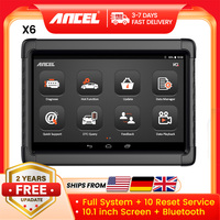 ANCEL X6 OBD2 Automotive Scanner Professional ABS SRS Oil EPB BMS Reset All System Bluetooth ODB OBD 2 Car Diagnostic Scan Tools