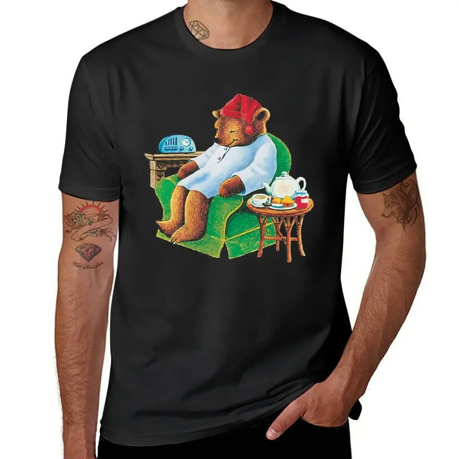 

Celestial seasoning sleepytime tea bear T-Shirt quick-drying plus sizes custom t shirt heavyweight t shirts for men