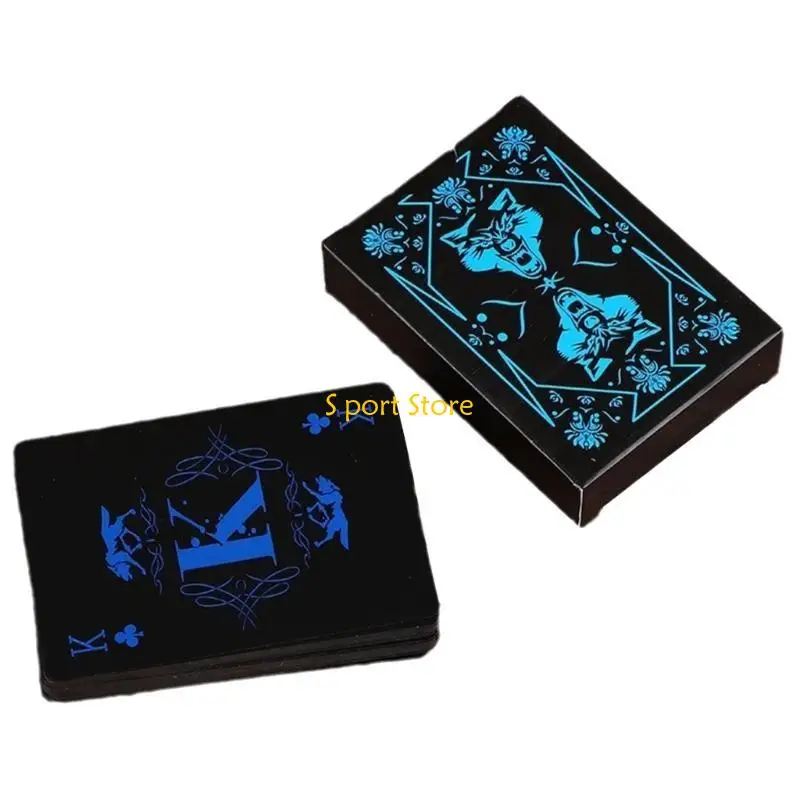 U2JB 54 لعب البطاقات بطاقة البلاستيك لعبة البوكر Deck PVC Card