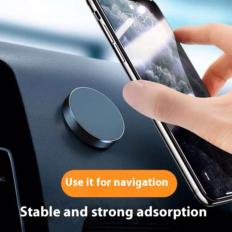 Magnetic Car Mount Mobile Phone Holder Magnetic Vacuum Adsorption Ultra Stable Suction Cup Bracket For Navigation Cell Support