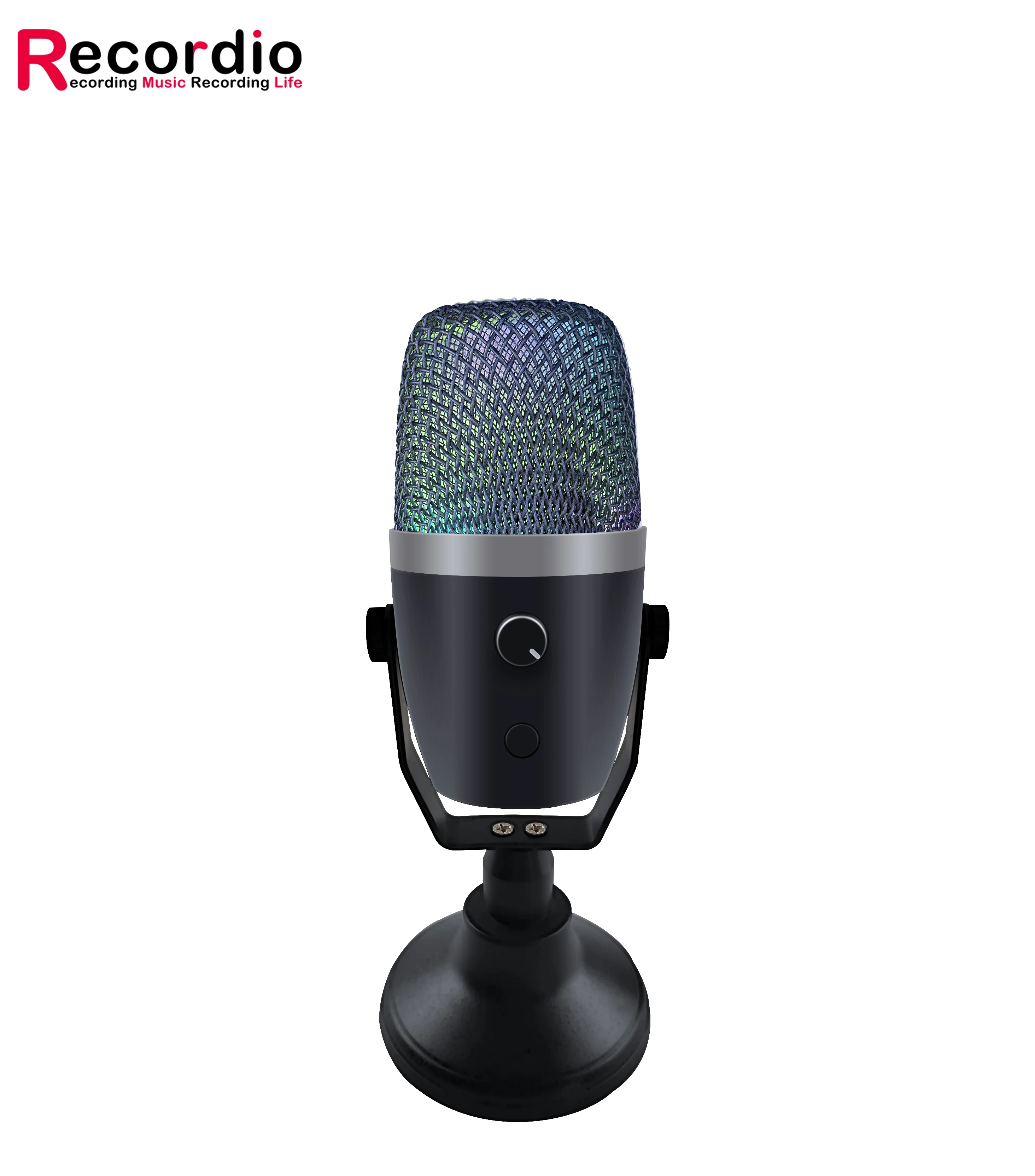 GAM-LN8 for High Quality Professional USB Microphone for Studio Streaming & Podcasts-Wired Noise Cancelling RGB Lighting
