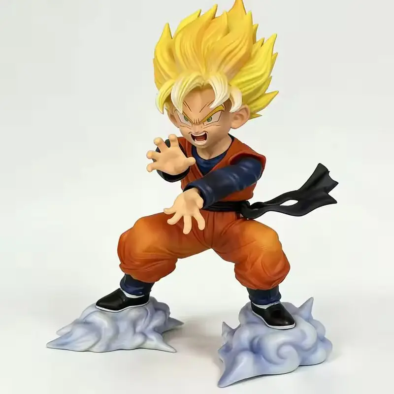 

Аниме Dragon Ball Z Son Goten Рисунок Super Saiyan Trunks Фигурки Статуя из ПВХ Коллекция Модель Игрушки Подарки