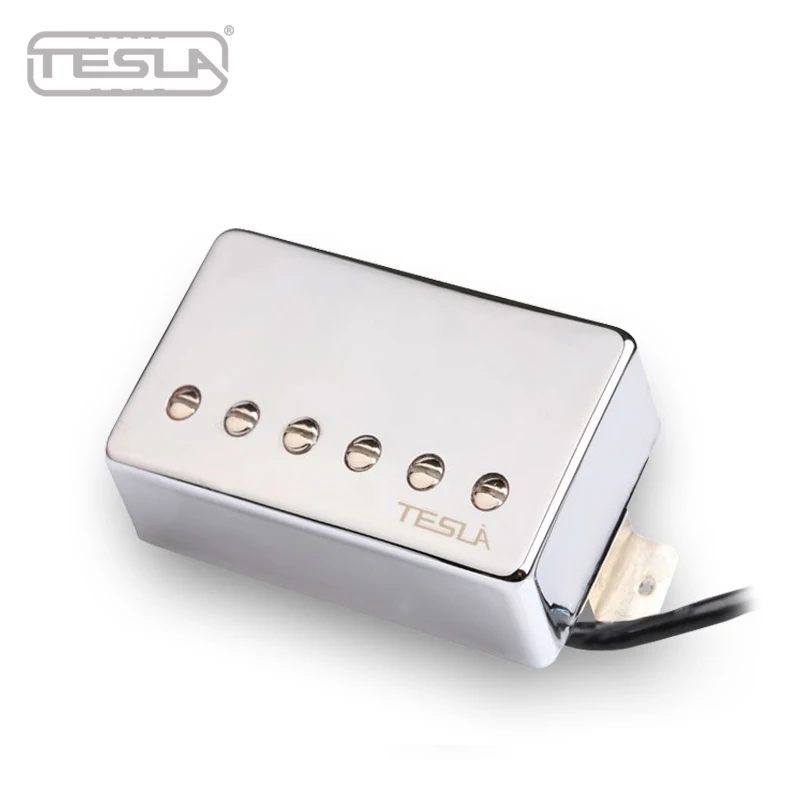 Tesla Opus-1 Humbucker Alnico Guitar Pickup Black Color Wax Potted Pickup, Neck or Bridge Position