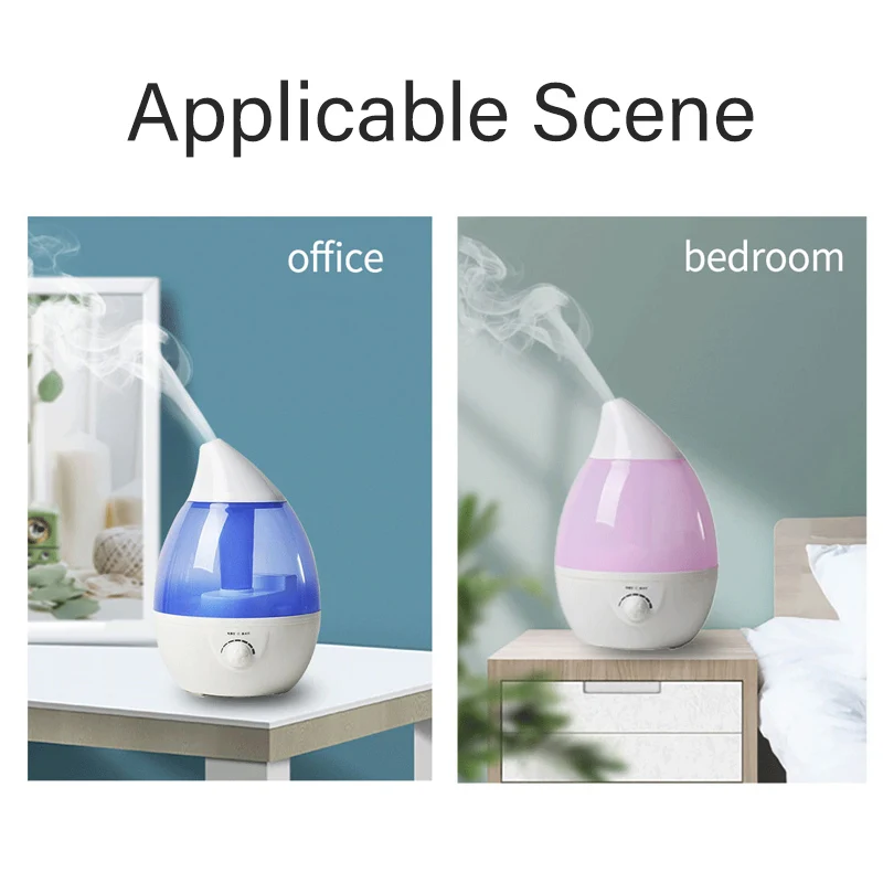 3L Ultraschall Kühlen Nebel-luftbefeuchter Home Appliance Luftbefeuchter für Haus Schlafzimmer Baby Kindergarten Air Diffusor für Büro