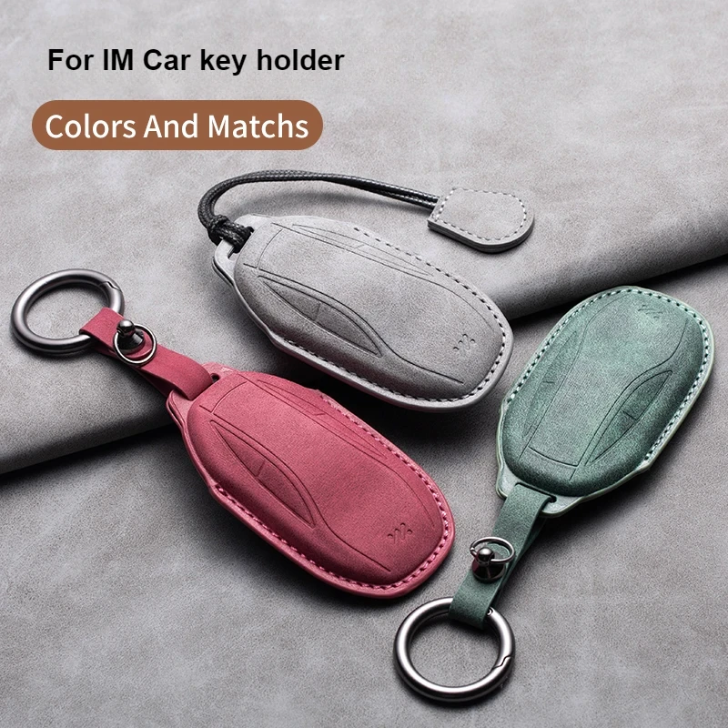 

Car Remote Key Case Cover Shell Fob For IM Zhiji L7 LS7 Car Key Protection Bag for IM L6 LS6 Car Keyless Accessories