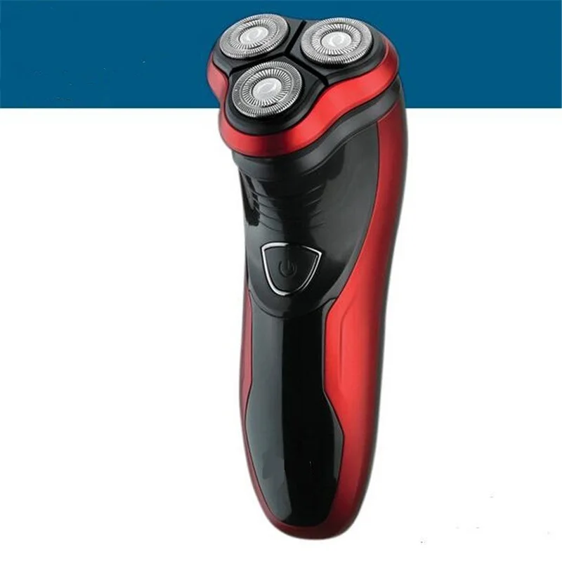Wet Dry Electric Beard Shaver 3D Float Rotary Razor Man Shaving Machine Facial Pop-up Trimmer Face Grooming Close Shave Cutter