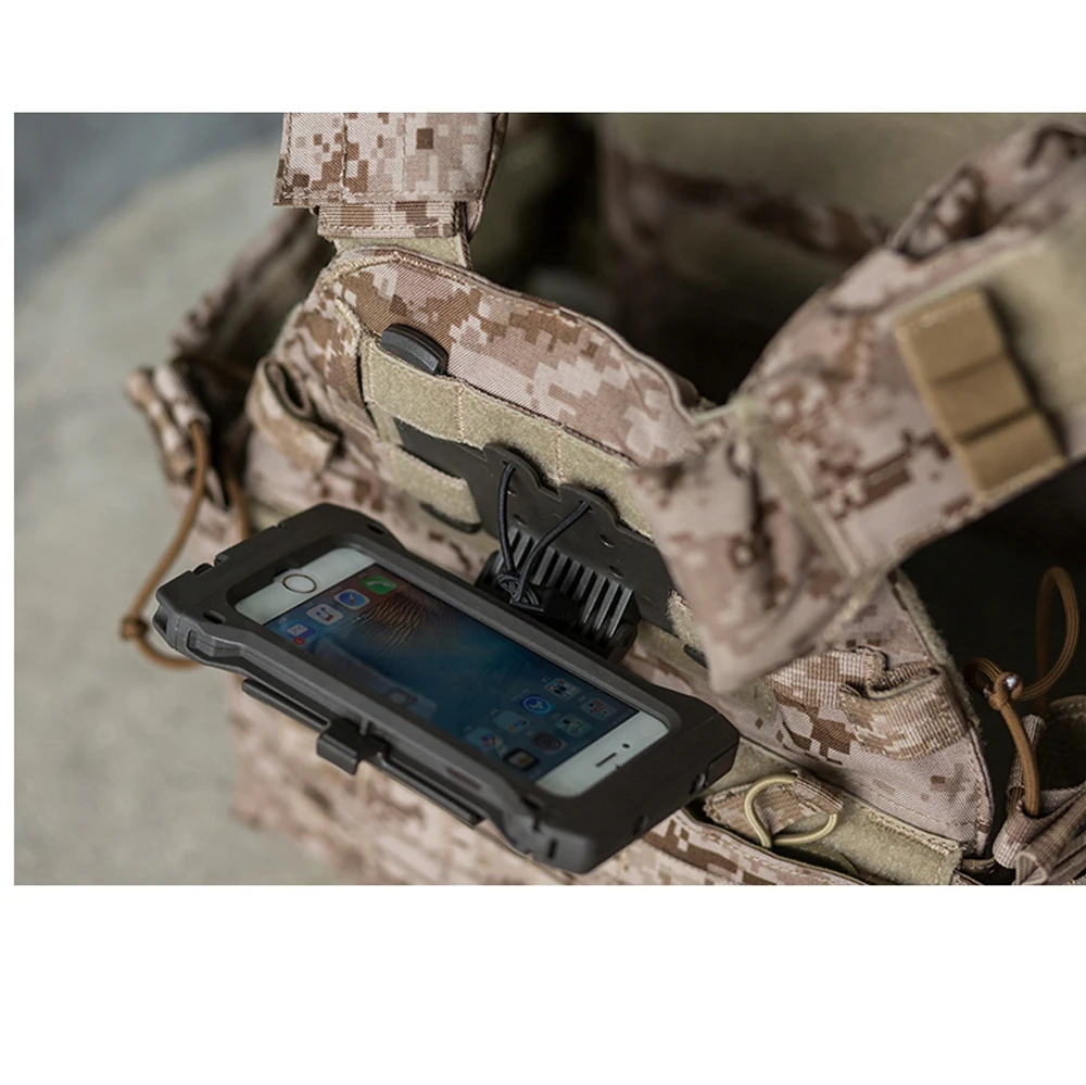 New FMA Molle Mobile Pouch Outdoor Hunting Vest Style Mobile Phone Case for iPhone. 6/6S/7