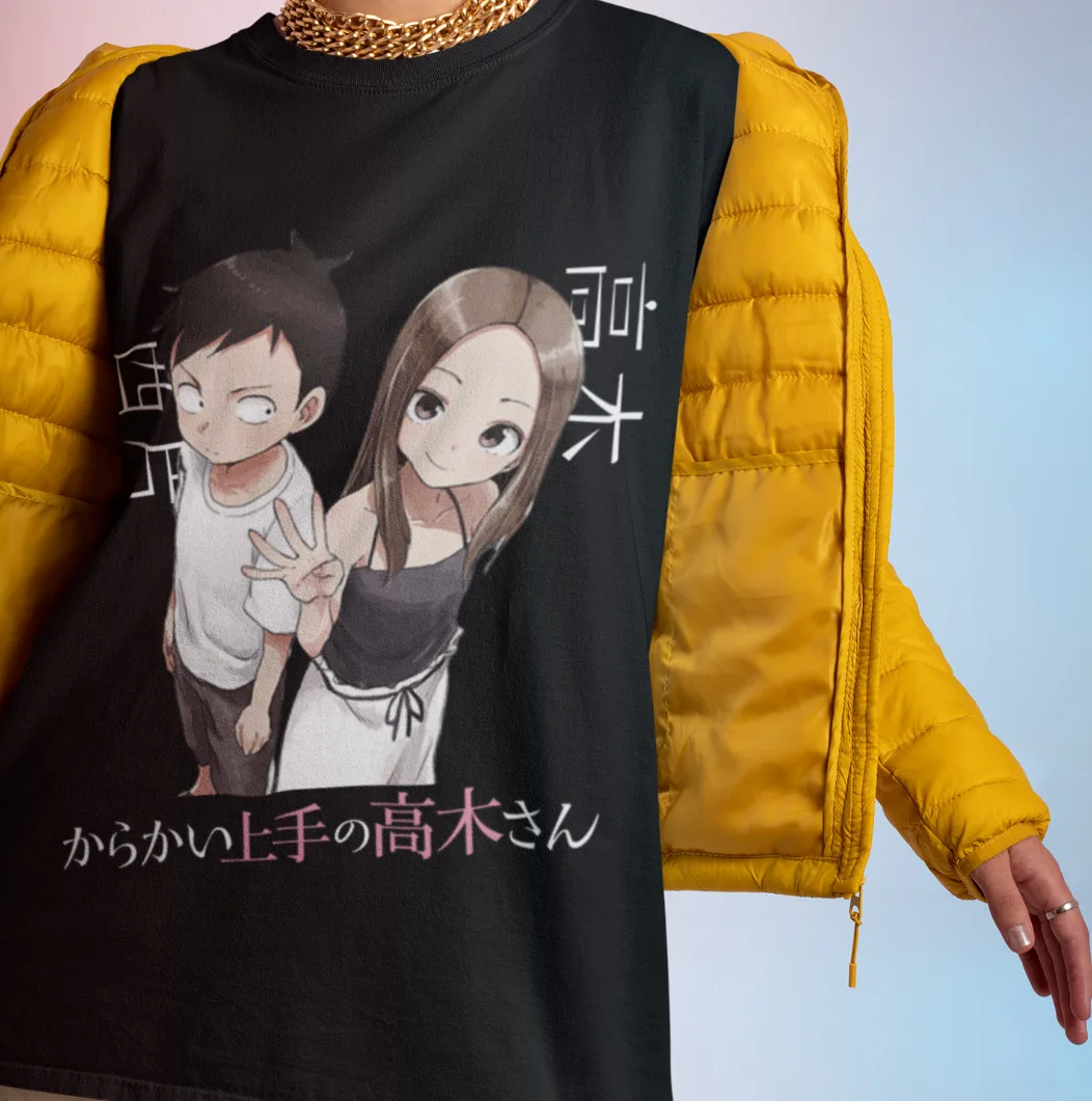 

Karakai Jouzu No Takagi-San Shirt Teasing Master Tshirt Nishikata Anime T-Shirt