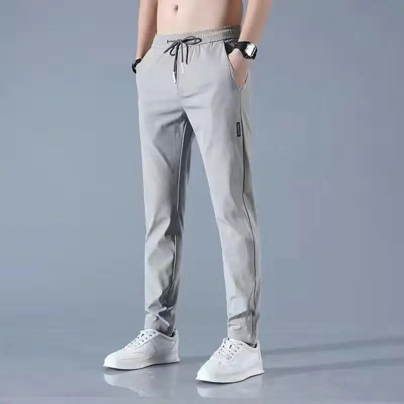 

Spring Men's Clothes Large Sizes Clothing Men Thermal Trousers Y2K Clothes Working Pants for Man Homme Elasticity Baggy Pants
