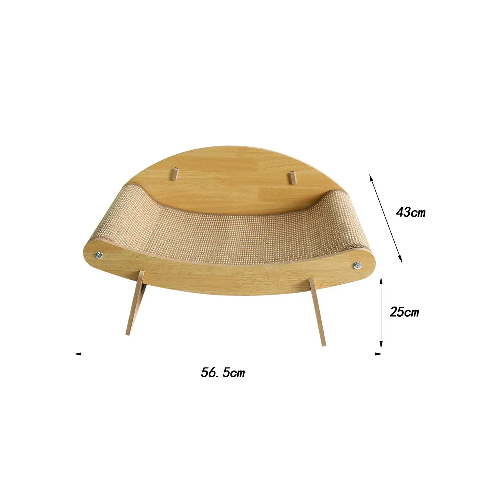 Cat Sofa Bed Cat Scratchers Cardboard Play Large Grinding Claw Protect Furniture Cat Scratch Bed Cat Lounge Chair for Rabbit