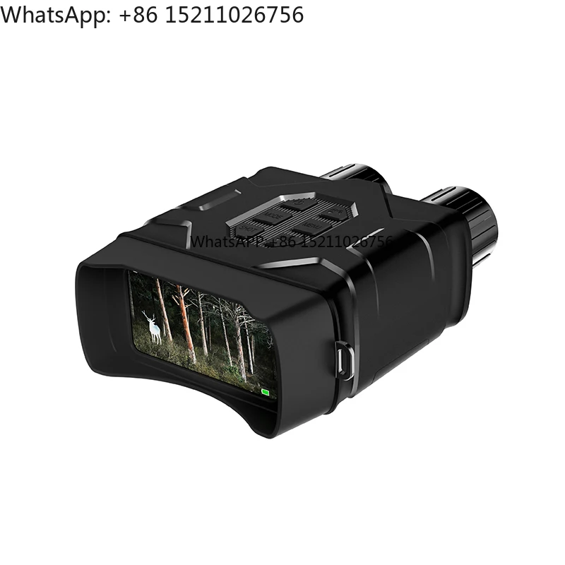 أحدث أداة للرؤية الليلية لعام 2023 5K HD ثنائي الأسطوانة بالأشعة تحت الحمراء كاملة الألوان يمكن توصيلها بالرؤية الليلية مع الهاتف المحمول 10 Tim