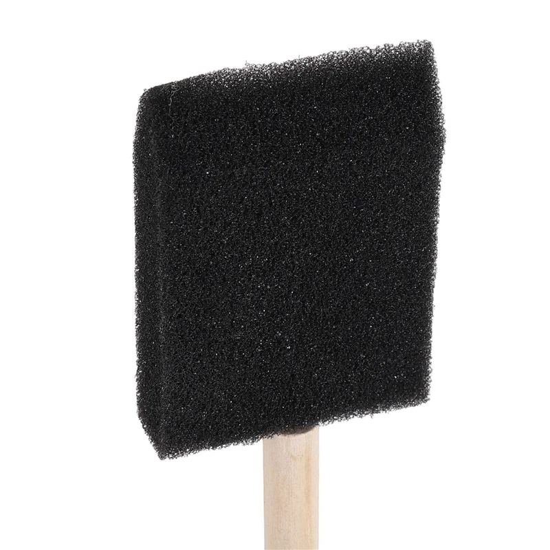 Кисти из пены SEWS, в комплект входят 200 губчатых кистей, кисти 100 х 1 дюйм и кисти 100 х 2 дюйма, товары для рукоделия