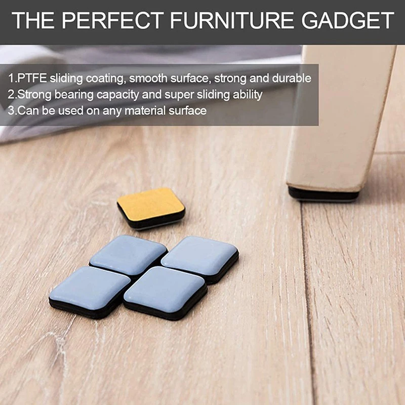 

8/20 Pieces of Furniture Non-slip Mat for Carpet Carrier Heavy Shifter Disassembly Sliding Mat Suitable for Household Furniture