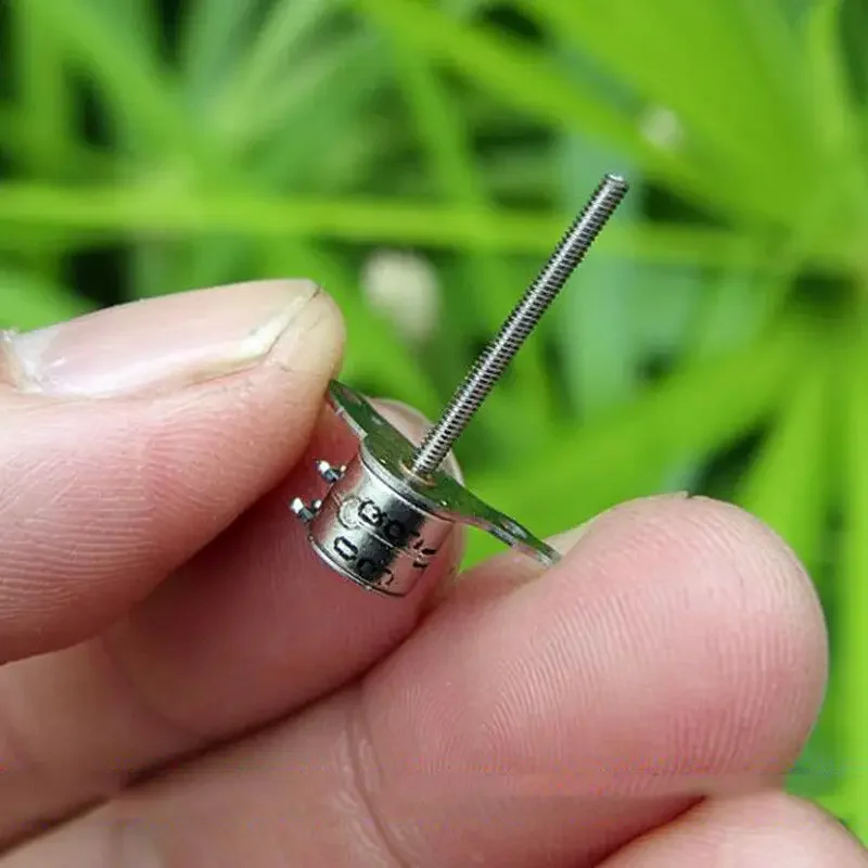 Nidec Mini 6mm Stepper Motor 2-phase 4-wire Stepping Motor 17mm Long Linear Screw Shaft  31.8 Ohms DIY Camera Lens Adjustment image 5
