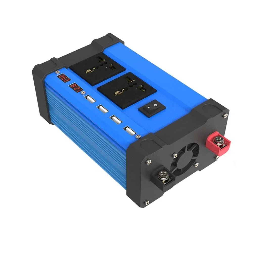 

Car Inverter 220VAC/110VAC 900W Car Power Inverter LED Display Vehicle Power Inverter Lightweight For 12V Voltage Car Electronic