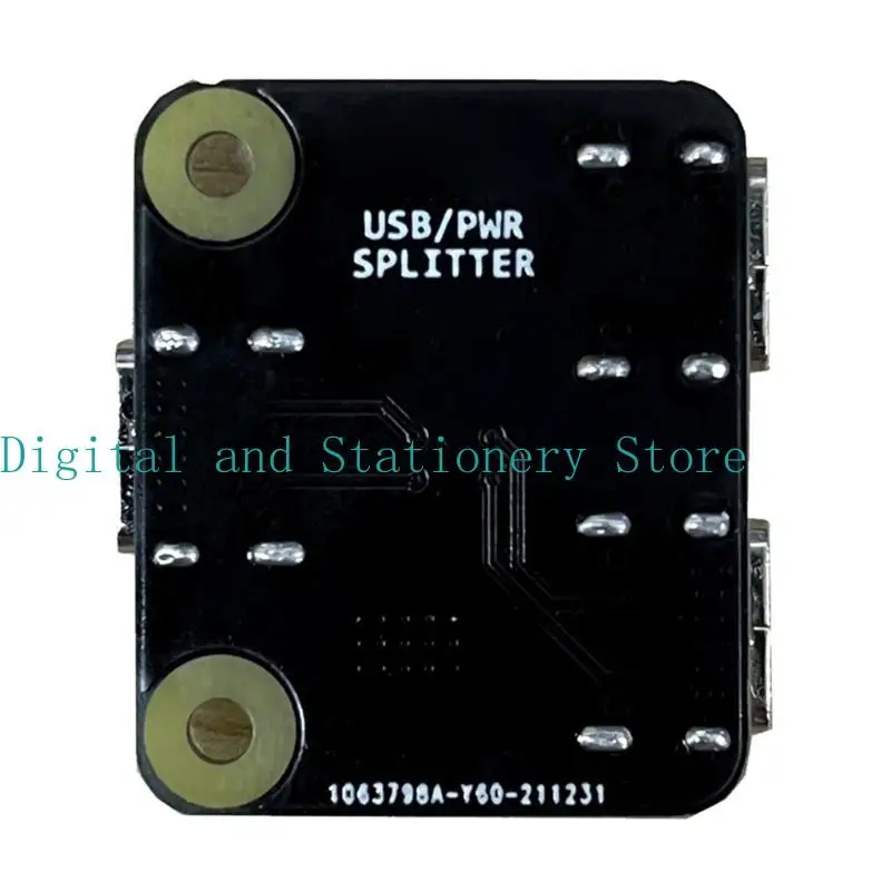 USB Power Distributor Splitter for RPI BliKVM and PiKVM Development Board for Remote Control Overtip Server