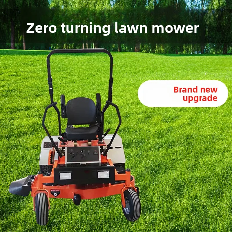 Mount Turn Lawn Car Golf Lawn Zero Angle Lawn Mower Course Trimming Manufacturer Forest Fixing Machine Grasslands Cleaning