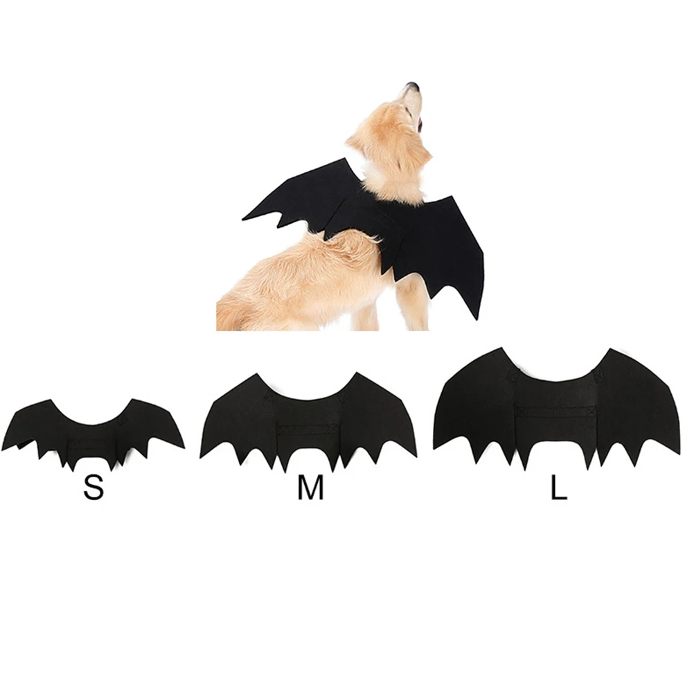 

French Fight Bat Wings Clothes Has Dog Cosplay Accessories Halloween Dress up