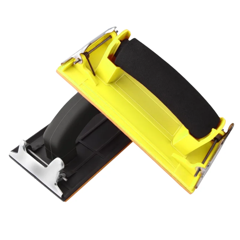 

Профессиональная ручка для ручной шлифовальной машины — держатель наждачной бумаги с металлическим зажимом для шлифовки и полировки поверхности дерева, металла и стены