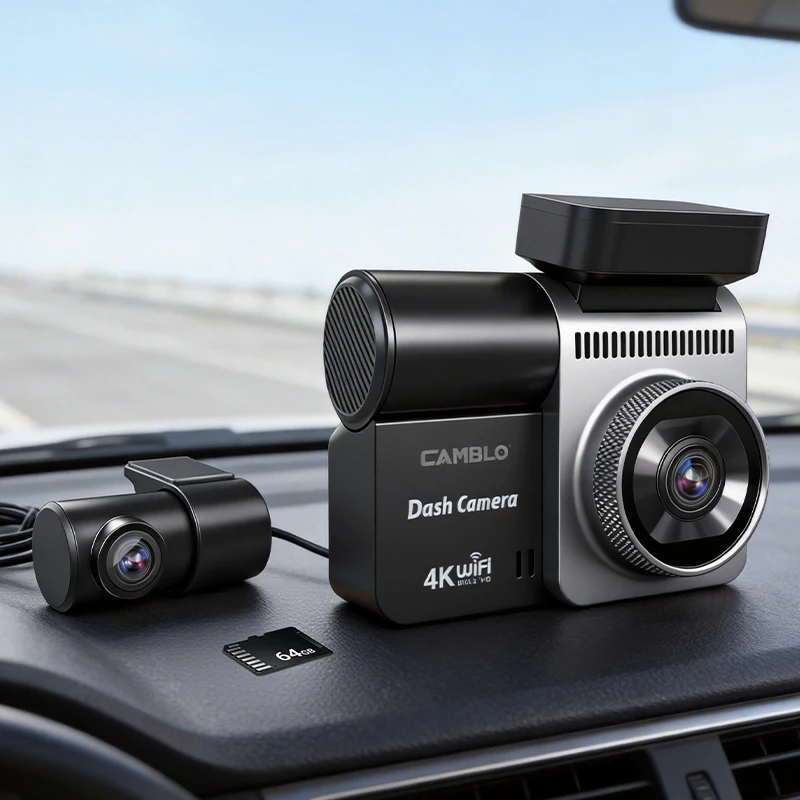 

Triple Lens WiFi Dash cam, 3 Channel Car Camera, 4K UHD Video Recorder,Night Vision,Car DVR,Wide Angle Front Insid and Rear