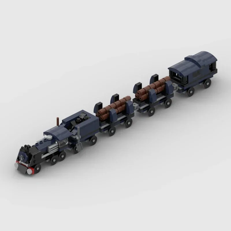 Modelo de transporte urbano Moc, bloques de construcción, Serie de trenes de riel, tecnología, bloques modulares, regalos, juguetes de Navidad, conjuntos de bricolaje, ensamblaje