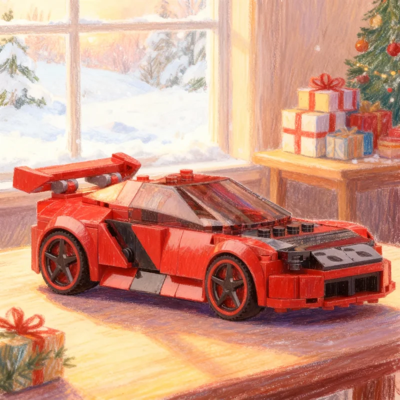 

Набор строительных блоков MOC City Champions Hometown Hero, 212 деталей, архитектурные игрушки, подарки на Рождество, развивающая творческая идея для самостоятельной сборки