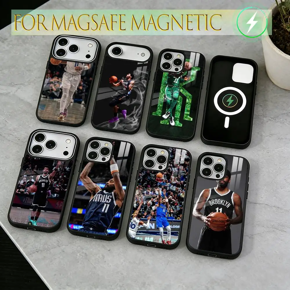 

Kyrie Irving Phone Case For iPhone17,16,15,14,13,12,11 Plus,Pro Magnetic For Magsafe Wireless Charging