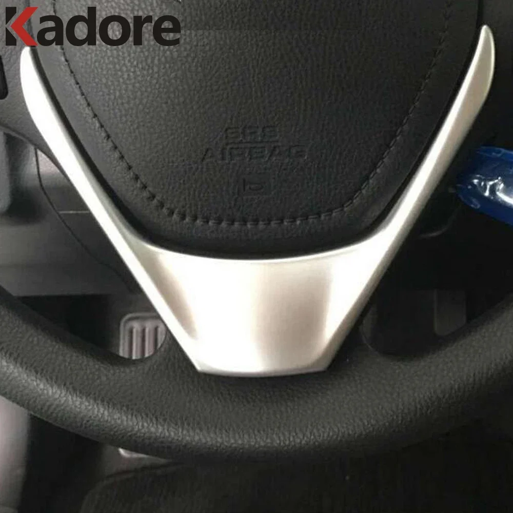 For Toyota RAV 4 RAV4 2013 2014 2015 2016 2017 2018 Matte Interior Steering Wheels Cover Trim Protector Car Accessories