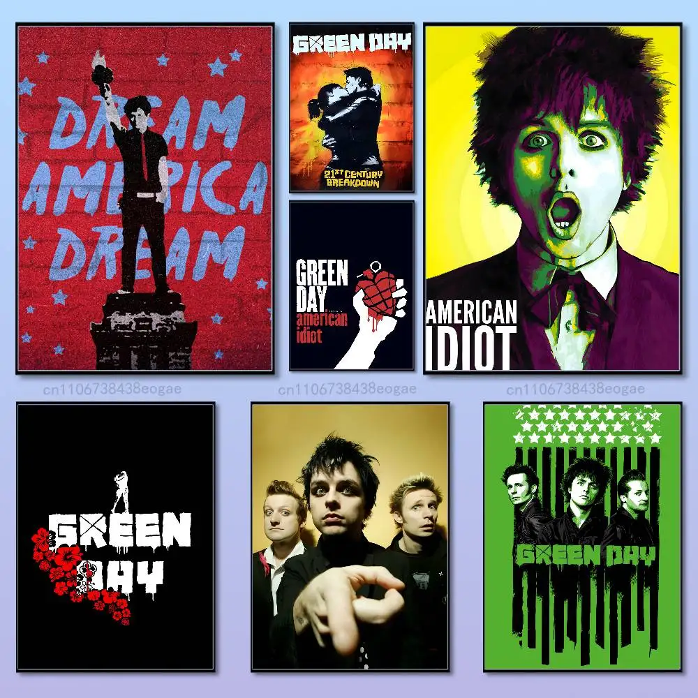 

Band G-Green D-Days Cool Poster High Perfect Gift Quality Wall Art For Home Office Bedroom Living Room Hallway Bar