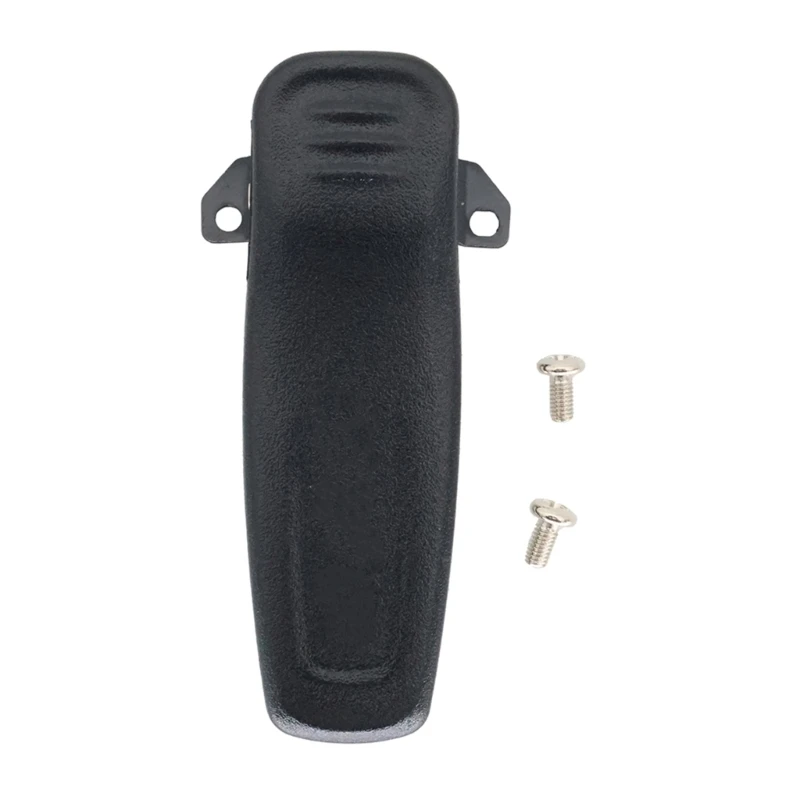 

G88D Belt Clip for 610/500S Two Way Radio Accessories Talkies Belt Clip with Screws Radio Back Clips Quick Release